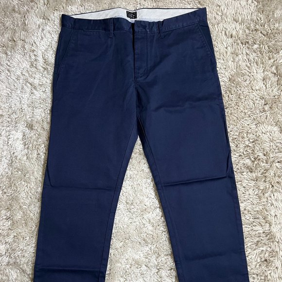 J. Crew Other - J.Crew 484 Slim Navy Broken In Chino - 34x30
